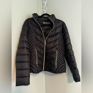 Michael Kors - black and gold coat/jacket